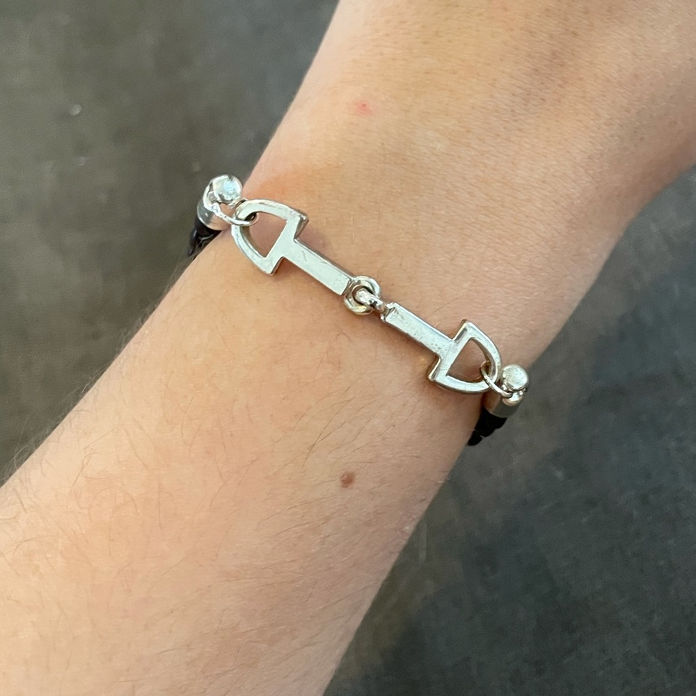 Horse bit bracelet or anklet